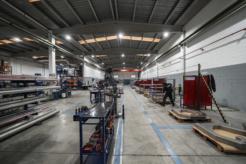 Limpieza de fábricas en Industria